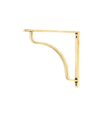 Aged Brass Abingdon Shelf Bracket (200mm x 200mm)