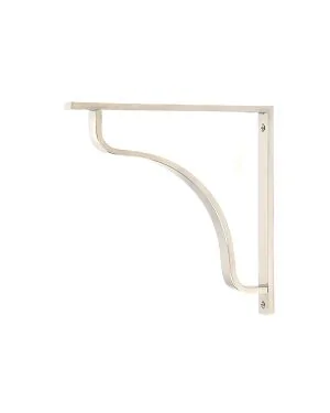 Polished Nickel Abingdon Shelf Bracket (200mm x 200mm)