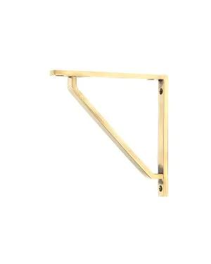 Aged Brass Barton Shelf Bracket (150mm x 150mm)