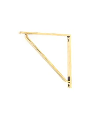Aged Brass Barton Shelf Bracket (200mm x 200mm)