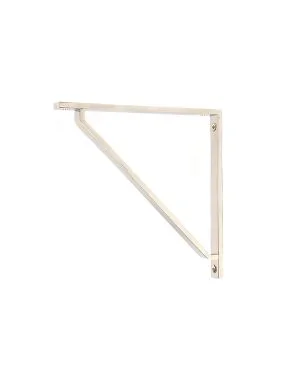 Polished Nickel Barton Shelf Bracket (200mm x 200mm)