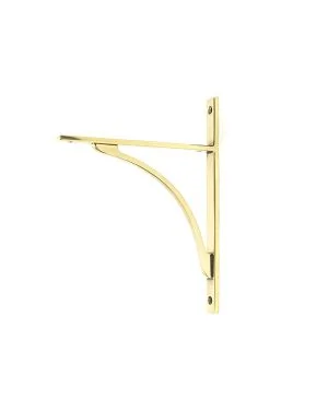 Aged Brass Apperley Shelf Bracket (260mm x 200mm)