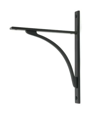 Matt Black Apperley Shelf Bracket (260mm x 200mm)