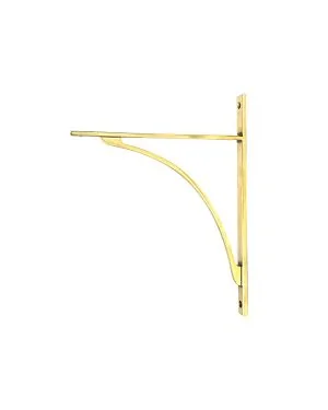 Aged Brass Apperley Shelf Bracket (314mm x 250mm)