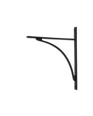 Matt Black Apperley Shelf Bracket (314mm x 250mm)