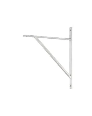 Satin Chrome Chalfont Shelf Bracket (314mm x 250mm)