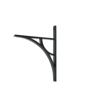 Matt Black Tyne Shelf Bracket (260mm x 200mm)