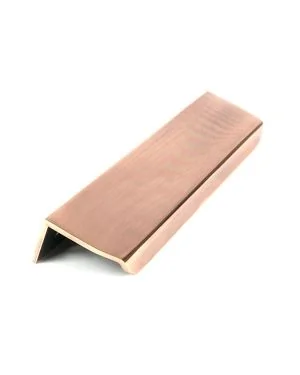 Polished Bronze 200mm Moore Edge Pull