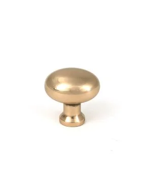 Polished Bronze Moore Cabinet Knob - 25mm