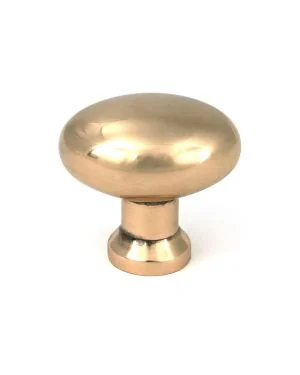 Polished Bronze Moore Cabinet Knob - 38mm
