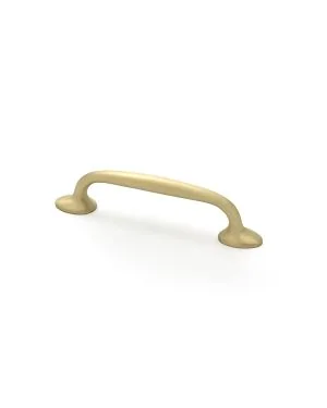 Satin Brass Moore Pull Handle - Small