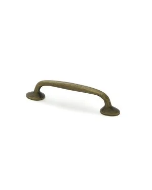 Burnished Brass Moore Pull Handle - Small
