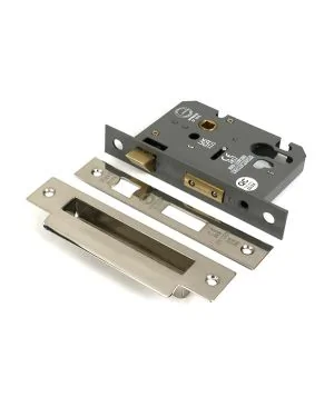 Polished Nickel 3" Euro Profile Sash Lock