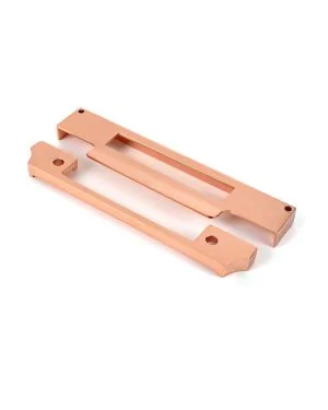 Polished Bronze ½" Rebate Kit for Euro Sash Lock