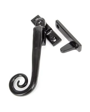 Black Locking Night-Vent Monkeytail Fastener - LH