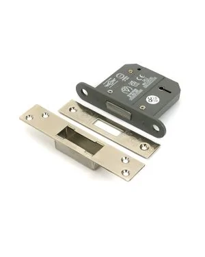 Polished Nickel 3" 5 Lever BS Dead Lock