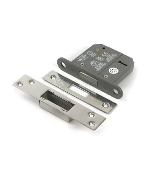 Polished Chrome 3" 5 Lever BS Dead Lock