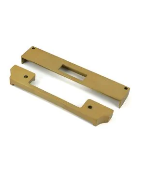 Satin Brass ½" Rebate Kit for Euro Dead Lock