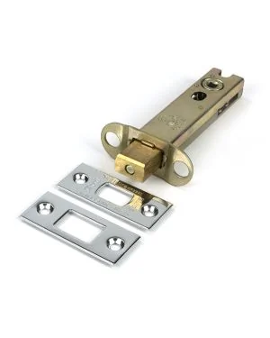 Polished Chrome 4" Heavy Duty Tubular Deadbolt