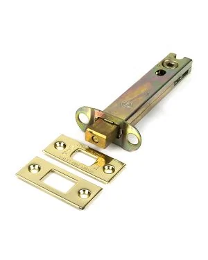 Polished Brass 5" Heavy Duty Tubular Deadbolt
