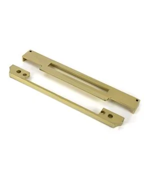 Polished Brass ½" Rebate Kit for Euro Din Sash Lock