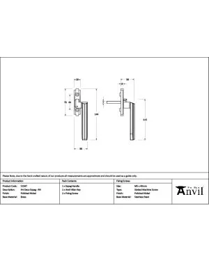 Polished Nickel Art Deco Espag - RH