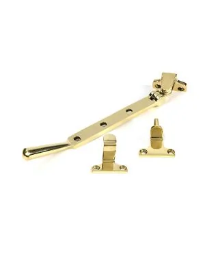 Polished Brass 8" Newbury Stay (Steel Window)