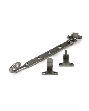 Pewter 10" Monkeytail Stay (Steel Window)