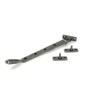 Pewter 10" Reeded Stay