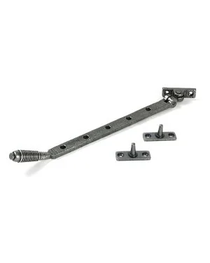 Pewter 12" Reeded Stay