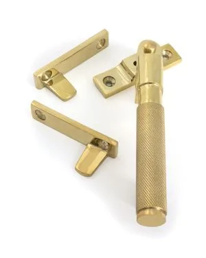 Polished Brass Night-Vent Locking Brompton Fastener