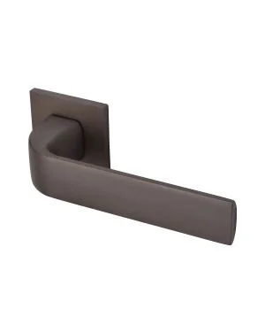Lisbon Lever Set Square Rose Venetian Bronze
