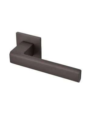 Madrid Lever Set Square Rose Venetian Bronze