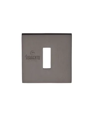 Keyhole Escutcheon Square Venetian Bronze