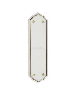 Shaped Fingerplate Gold Line