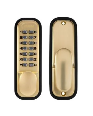Digi Lock - Satin Brass