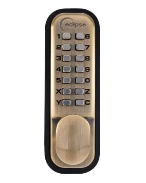 Digi Lock - Antique Brass