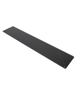 Black 780mm x 150mm Kick Plate
