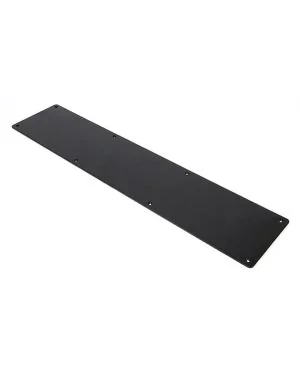 Black 700mm x 150mm Kick Plate