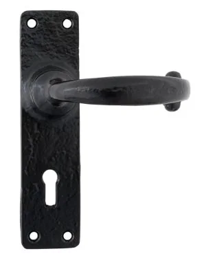 Black MF Lever Lock Set