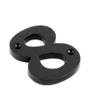 Black Numeral 8