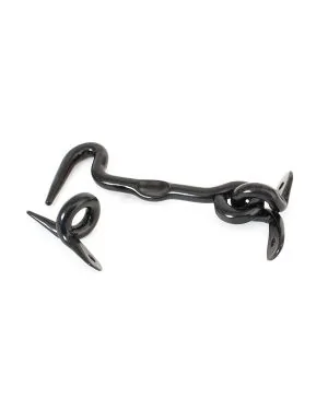Black 4" Forged Cabin Hook