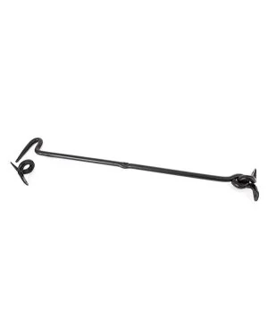 Black 18" Forged Cabin Hook