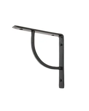 Black 6'' x 6'' Plain Shelf Bracket