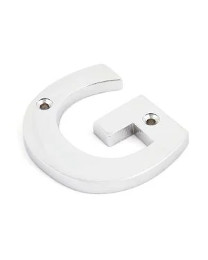 Polished Chrome Letter G