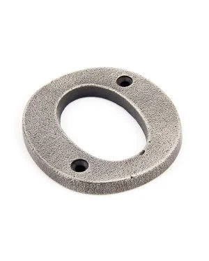 Antique Pewter Letter O