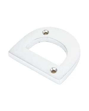 Satin Chrome Letter D