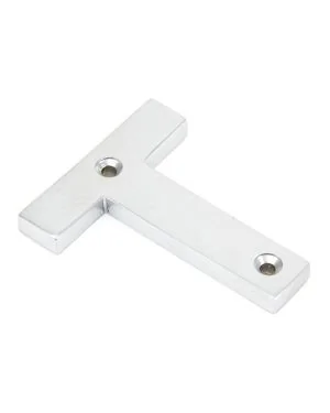 Satin Chrome Letter T