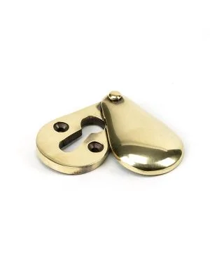 Aged Brass Plain Escutcheon