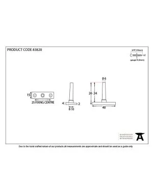 Polished Brass EJMA Pin
